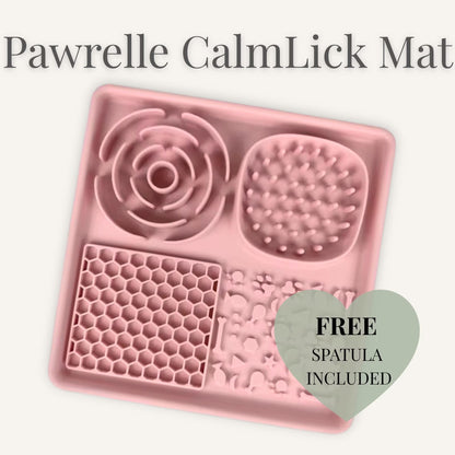 Silicone Dog Cat Lick Mat, Slow Feeder, Pet Enrichment Toy, Anxiety Relief Feeding Mat