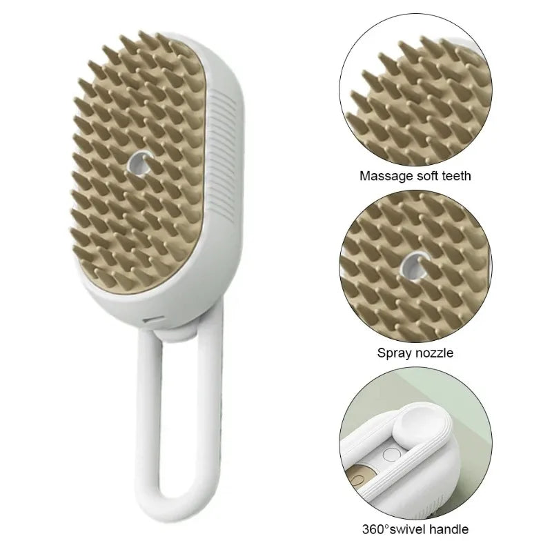 2-in-1 Grooming Brush for Dogs & Cats