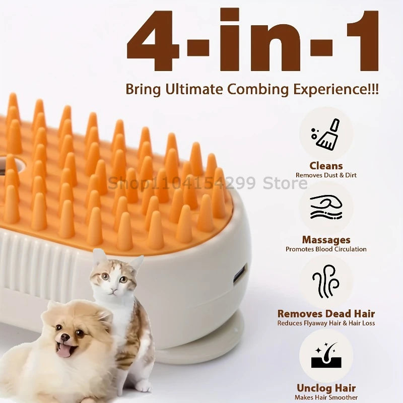 2-in-1 Grooming Brush for Dogs & Cats