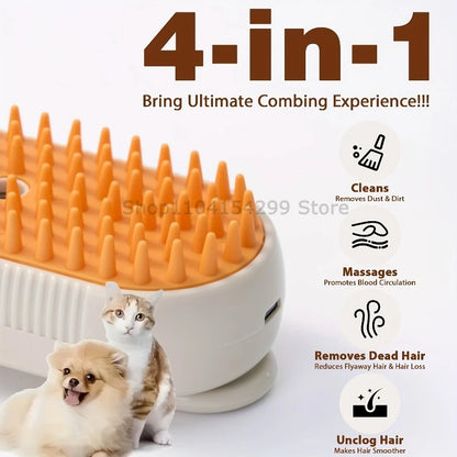2-in-1 Grooming Brush for Dogs & Cats